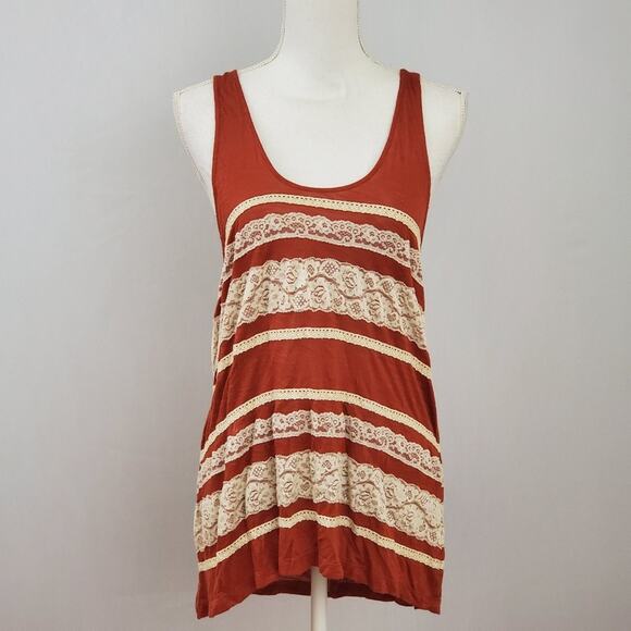 Urban Outfitters Kimchi Blue Lace Tank - Picture 1 of 8